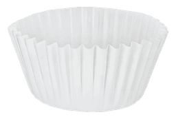 Капсула бумажная "Тарталетка" 55*43 мм Круг БЕЛАЯ Бэн