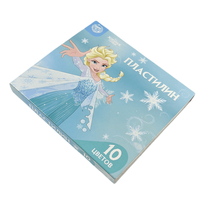 Пластилин 10 цветов 150 г "Эльза" Холодное сердце