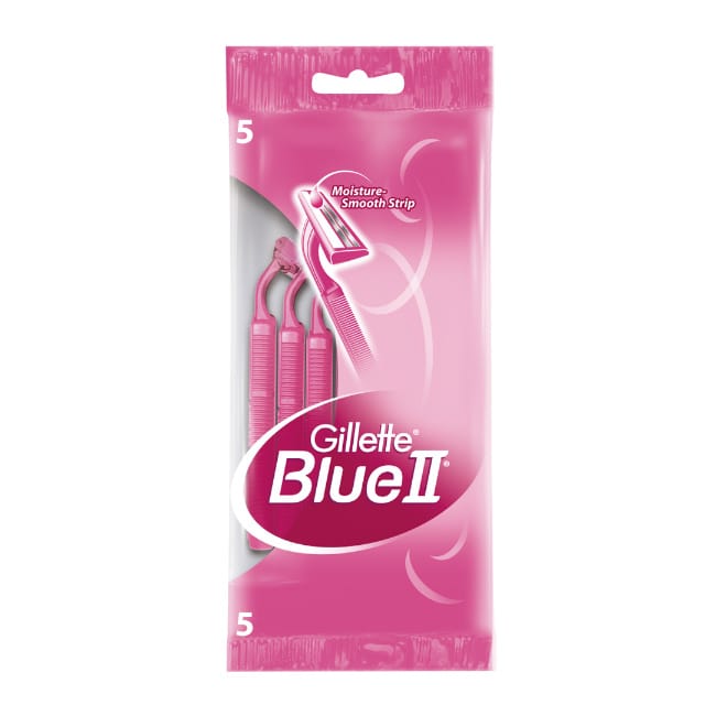 Станок бритвенный женский "Gillette" Blue II (5 шт.упак) Станок бритвенный женский "Gillette" Blue II (5 шт.упак)
