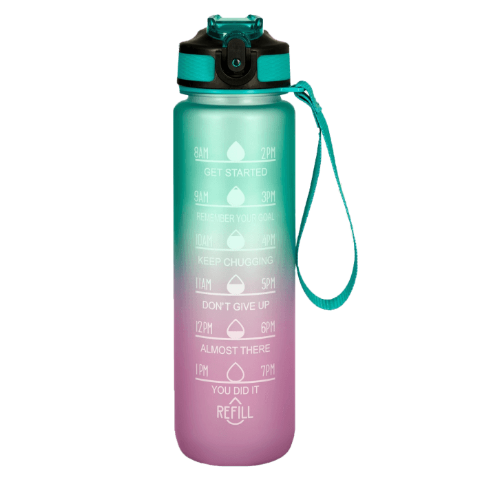 Бутылка для воды, 1 л, Refill, 28.5 х 7 см Бутылка для воды, 1 л, Refill, 28.5 х 7 см