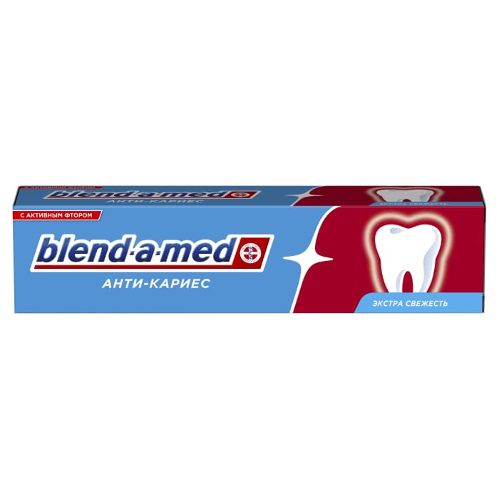 Зубная паста 50 мл "Blend-a-med", Анти-Кариес Свежесть Зубная паста 50 мл "Blend-a-med", Анти-Кариес Свежесть